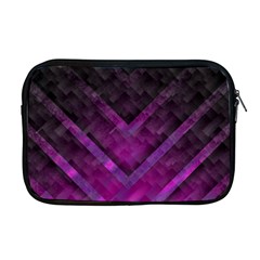 Purple Background Wallpaper Motif Design Apple Macbook Pro 17  Zipper Case