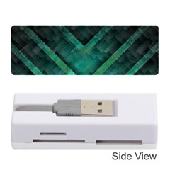 Green Background Wallpaper Motif Design Memory Card Reader (stick)  by Amaryn4rt