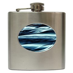 Texture Fractal Frax Hd Mathematics Hip Flask (6 Oz) by Amaryn4rt