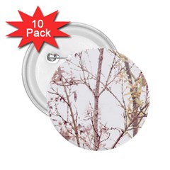 Textured Nature Print 2 25  Buttons (10 Pack)  by dflcprints