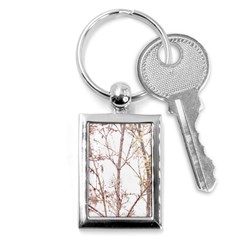 Textured Nature Print Key Chains (rectangle)  by dflcprints