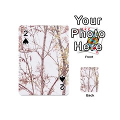 Textured Nature Print Playing Cards 54 (mini)  by dflcprints