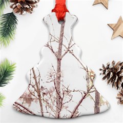 Textured Nature Print Ornament (christmas Tree) 