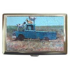 Goats On A Pickup Truck Cigarette Money Cases by digitaldivadesigns