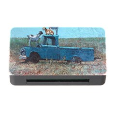 Goats On A Pickup Truck Memory Card Reader With Cf by digitaldivadesigns