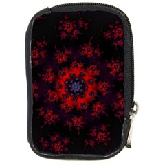 Fractal Abstract Blossom Bloom Red Compact Camera Cases by Amaryn4rt