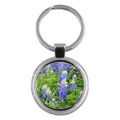 Blue Bonnets Key Chains (round) 