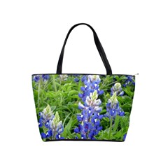 Blue Bonnets Shoulder Handbags by CreatedByMeVictoriaB