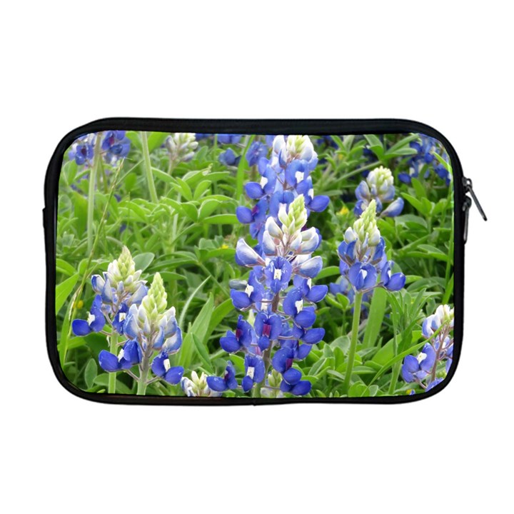 Blue Bonnets Apple MacBook Pro 17  Zipper Case