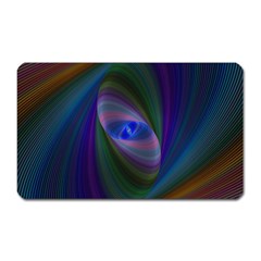 Ellipse Fractal Computer Generated Magnet (rectangular) by Amaryn4rt