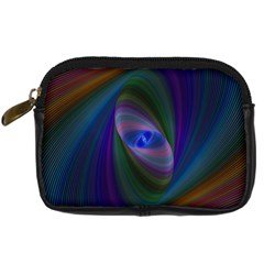 Ellipse Fractal Computer Generated Digital Camera Cases by Amaryn4rt