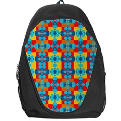 Pop Art Abstract Design Pattern Backpack Bag by Amaryn4rt