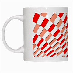 Graphics Pattern Design Abstract White Mugs