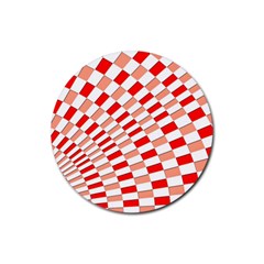 Graphics Pattern Design Abstract Rubber Coaster (Round) 