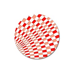 Graphics Pattern Design Abstract Magnet 3  (Round)