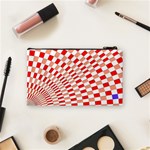 Graphics Pattern Design Abstract Cosmetic Bag (Small)  Back