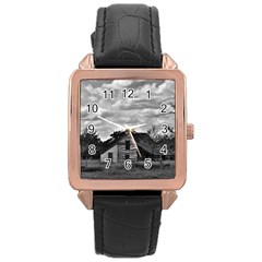 1980 01 01 00 00 20 9 Rose Gold Leather Watch 