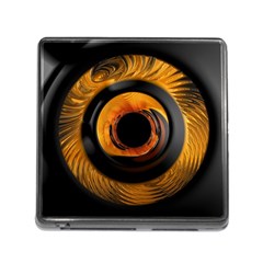 Fractal Mathematics Abstract Memory Card Reader (square)