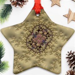 Fractal Art Colorful Pattern Ornament (star) by Amaryn4rt