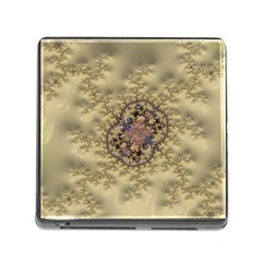 Fractal Art Colorful Pattern Memory Card Reader (square)