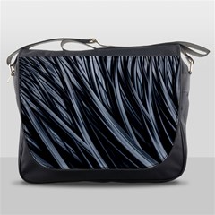 Fractal Mathematics Abstract Messenger Bags by Amaryn4rt