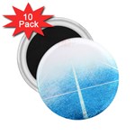 Court Sport Blue Red White 2.25  Magnets (10 pack)  Front