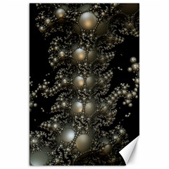 Fractal Math Geometry Backdrop Canvas 20  X 30   by Amaryn4rt