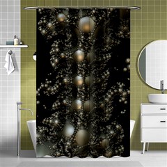 Fractal Math Geometry Backdrop Shower Curtain 48  X 72  (small)  by Amaryn4rt