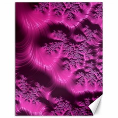 Fractal Artwork Pink Purple Elegant Canvas 12  X 16   by Amaryn4rt