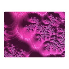 Fractal Artwork Pink Purple Elegant Double Sided Flano Blanket (mini)  by Amaryn4rt