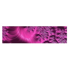 Fractal Artwork Pink Purple Elegant Satin Scarf (oblong) by Amaryn4rt