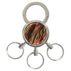 Texture Stone Rock Earth 3-ring Key Chains by Amaryn4rt