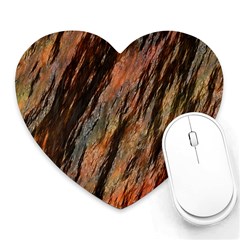 Texture Stone Rock Earth Heart Mousepads by Amaryn4rt