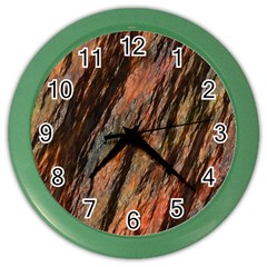 Texture Stone Rock Earth Color Wall Clocks by Amaryn4rt