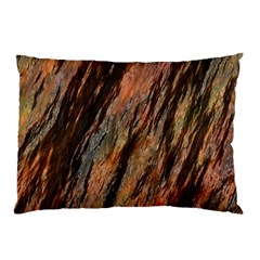 Texture Stone Rock Earth Pillow Case by Amaryn4rt