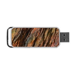 Texture Stone Rock Earth Portable Usb Flash (one Side) by Amaryn4rt