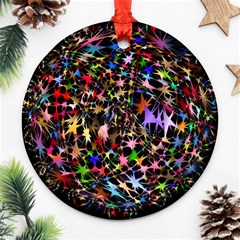 Network Integration Intertwined Ornament (round) by Amaryn4rt