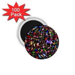 Network Integration Intertwined 1 75  Magnets (100 Pack)  by Amaryn4rt