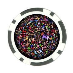 Network Integration Intertwined Poker Chip Card Guard by Amaryn4rt