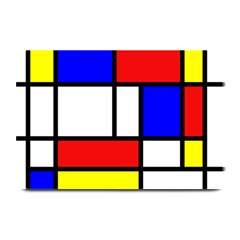 Mondrian Red Blue Yellow Plate Mats by Amaryn4rt