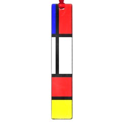 Mondrian Red Blue Yellow Large Book Marks by Amaryn4rt