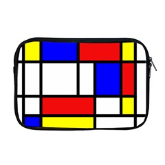 Mondrian Red Blue Yellow Apple Macbook Pro 17  Zipper Case