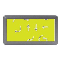 Arrow Line Sign Circle Flat Curve Memory Card Reader (mini) by Amaryn4rt