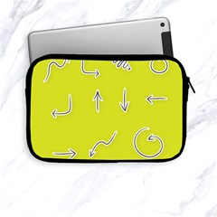 Arrow Line Sign Circle Flat Curve Apple Ipad Mini Zipper Cases by Amaryn4rt