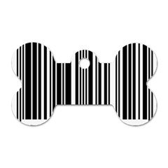 Code Data Digital Register Dog Tag Bone (two Sides)