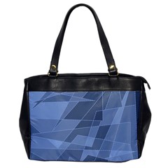 Lines Shapes Pattern Web Creative Office Handbags by Amaryn4rt