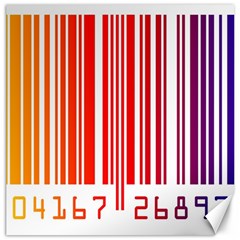 Code Data Digital Register Canvas 12  X 12   by Amaryn4rt