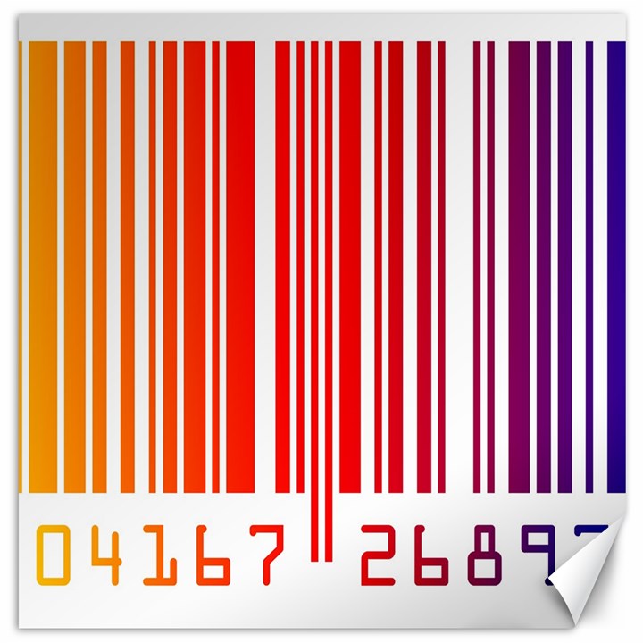 Code Data Digital Register Canvas 20  x 20  