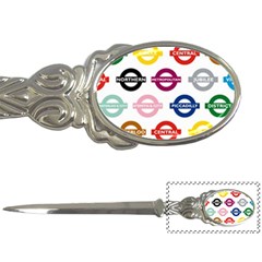 Underground Signs Tube Signs Letter Openers by Amaryn4rt