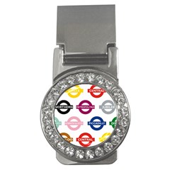 Underground Signs Tube Signs Money Clips (cz)  by Amaryn4rt